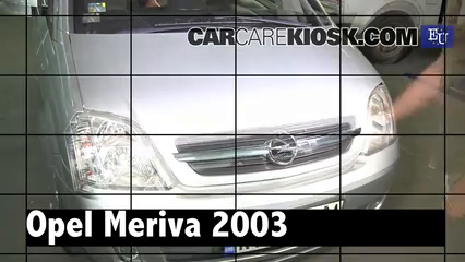 2003 Opel Meriva SE Cosmo 1.6L 4 Cyl. Review